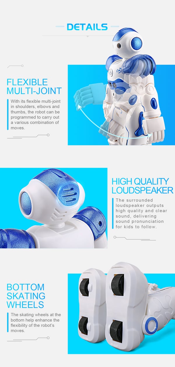 【FORRÓ AKCIÓ - 49% KEDVEZMÉNY】 Gesztusérzékelő intelligens robot